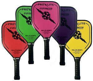 Enforcer Graphite Pickleball Paddle, Colors Vary
