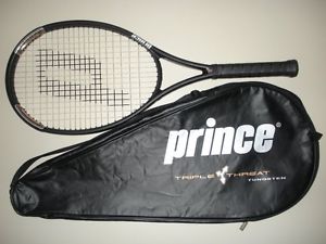 PRINCE TT TRIPLE THREAT GRANDE OS 115 TENNIS RACQUET  4 1/4  27.5