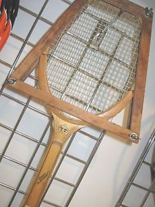 Slazenger old wood tennis racquet made in England