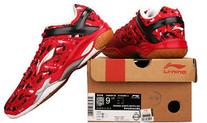Li Ning MEN's badminton sports shoes Damping slip breathable sneakers AYAK009 -4