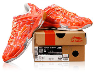 Li Ning WOMEN'S badminton sports shoes Damping slip breathable sneakers AYAK016-