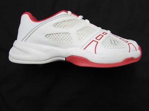 WILSON Rush Pro Junior 2 kids tennis shoes white cherry red sizes 1 & 1.5 NEW