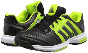 Adidas Tennis Shoes Men's Training Barricade Approach AF6206 Black Neon Yellow