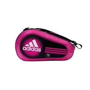 BOLSA DE PADEL SUPERNOVA WOMAN  NEGRO CON ROSA  - PALETERO - ADIDAS