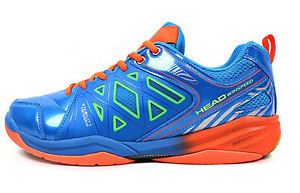 Head 1730 Men Badminton Squash Volleyball indoor court shoes Green Blue