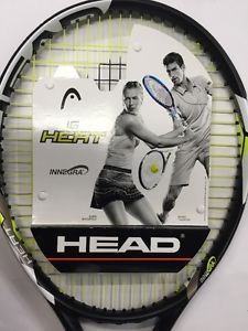 NEW Head IG Heat Tennis Racquet Innegra, Grip Size 4 1/4, S/M,