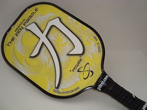 NEW ONIX GRAPHITE ZEN PICKLEBALL PADDLE ALUMINUM CORE STRONG LIGHT WIEGHT YELLOW