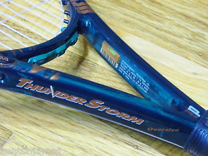 NEW STRINGS Prince Thunder Storm Longbody 1100pl Oversize Racquet 4 5/8 Racket