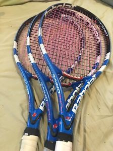 Babolat Pure Drive Gt 4 1/4 One Racket Left Plus Bonus String All Fresh String