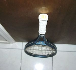 WILSON Profile Graphite Tennis Racket Oversize 110 Vtg Rare OS Racquet 4 1/4 SL2