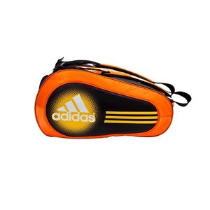 BOLSA DE PADEL SUPERNOVA ATTK  NEGRO CON NARANJA  - PALETERO - ADIDAS