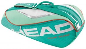 HEAD Tour Team 6R Combi - Turquoise/Coral