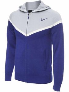 NEW NIKE PREMIER RF ROGER FEDERER TENNIS SWEATER Blue/Grey/White XL 619029-455