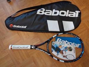 NEW 2013-14 Babolat Pure Drive 100 head 10.6oz 4 1/4 grip Tennis Racquet