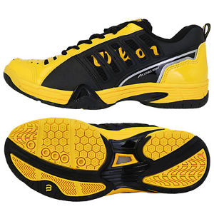 Wilson 2016 Women's PUNA 1300 Badminton Shoes Yellow/Black PUNA1300
