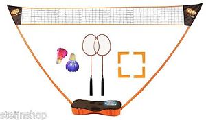 Filets  et raquettes pour badminton 2 x raquettes de badminton  NEUF!!