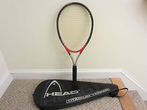 Head Ti S2 Titanium Extra Long MidPlus MP Tennis Racket Grip Size 4 1/2 w/ Cover