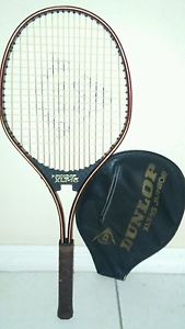 Vintage Dunlop XLT-15 Junior Tennis Racket with original cover