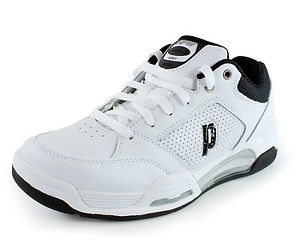 Prince NFS Viper VII Low Men's Tennis Shoes - White/Black/Silver - Reg $99