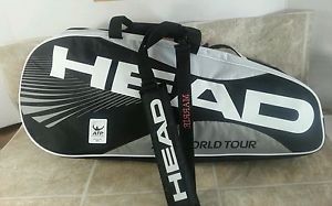 Head ATP  6 Tennis Racket Bag/Case Black