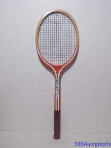VINTAGE 1970s ROSIE CASALS SPALDING IMPACT 332 MODEL WOOD TENNIS RACQUET RACKET