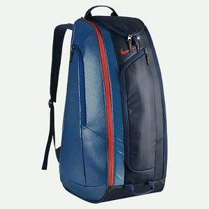 NEW 2016 Nike Court Tech 1 Tennis Bag Light Crimson/Midnight Navy BA5171-410