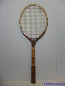 VINTAGE 1970s ALL PRO ULTRA TOP QUALITY MODEL WOODEN WOOD TENNIS RACQUET RACKET