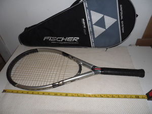 Fischer GDS take off 1210 air carbon ti tennis racquet used