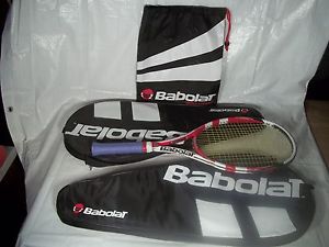 Babolat Pure Storm GT TEAM 4 3/8 grip Tennis Racket With  3 Logo Bags