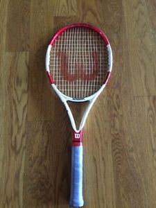 Wilson Six.One 95s Spin Tennis Racquet 4-3/8" Strung