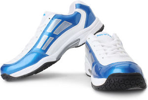 Nivia Ray Tennis White & Blue Shoes Size 6