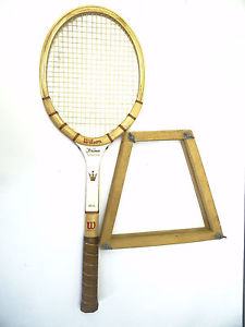 Vintage Used Wilson The Jack Kramer Speed Flex Wood Wooden Tennis Racket Racquet