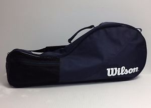 NWOT Wilson Tennis 3 Racquet Case Black and White