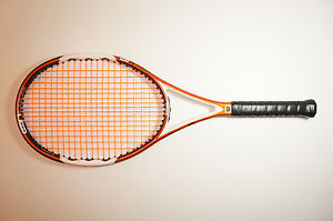 WILSON NCODE TOUR NTOUR 95 MIDPLUS JUSTINE HENIN TENNIS RACKET  4 1/4 L2 EU2