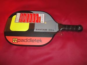 GAMMA PADDLETEK BANTAM EX-L YELLOW Premium Pickleball Paddle 4 1/8 
