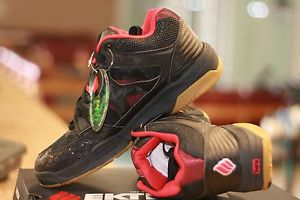 Ektelon NFS Attack Mid Men's Shoes Black Color sizes from US Mens 6.5 to 14