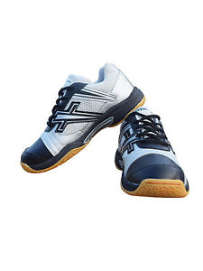 Gowin Super Grip Badminton Shoe Black/Silver Size 6