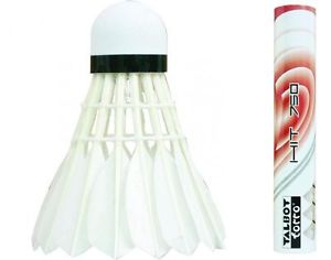 Talbot Torro Badminton Balle frappé 750 Entraînement 12 Pièces vite Printemps