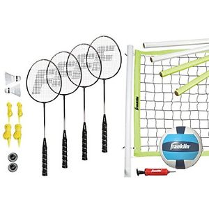 New Franklin Sports Advanced Badminton/Volleyball Set Free Shipping