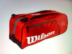 Brand New Authentic Wilson Federer Team 6 Pack Tennis Bag