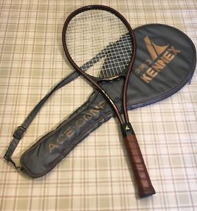 Pro Kennex Mid Size Graphite Bronze Ace Black Tennis racket plus cover