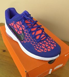 Nike Men's  Zoom Cage 2  Purple/Lava  Tennis shoe size 12