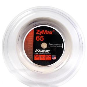 Ashaway ZyMax 65 White Color Badminton String Reel - 660 feet / 200 meters
