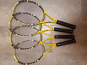 GAMMA TOUR 300 RACQUETS (4) 98 SQ INCH 4 1/2