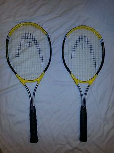 LOT of 2 HEAD MAGNESIUM 1000 CONSTANT OVERSIZE TENNIS RACQUETS 4 3/8-3 4 1/2-4