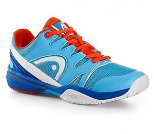 Head Junior Nitro Tennis Shoe Blue/Flame 3.5