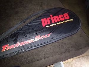 Prince Thunderbolt Longbodt Tennis Racket W/ Case Euc