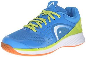 Head Mens Sprint Pro Indoor Low Shoe, Blue/Lime, 13 M US