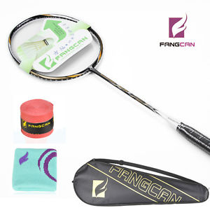 New Listing FANGCAN TURBO CHARGING N9 100% Carbon Badminton Racket With String