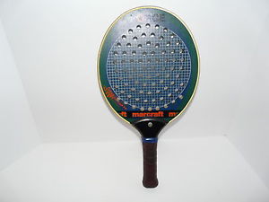 Marcraft Force Paddle Ball Platform Tennis Racquet Wood US Made